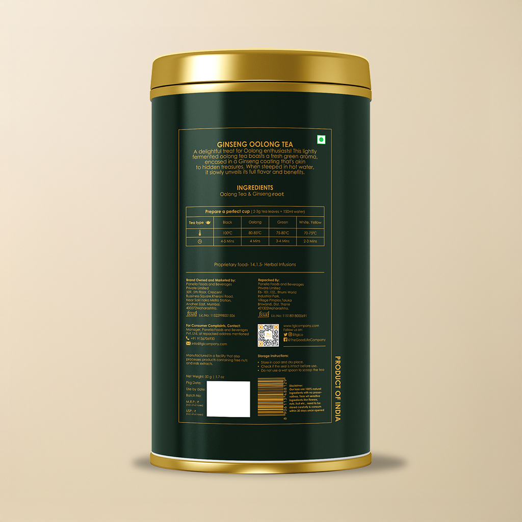 Ginseng Oolong Tea