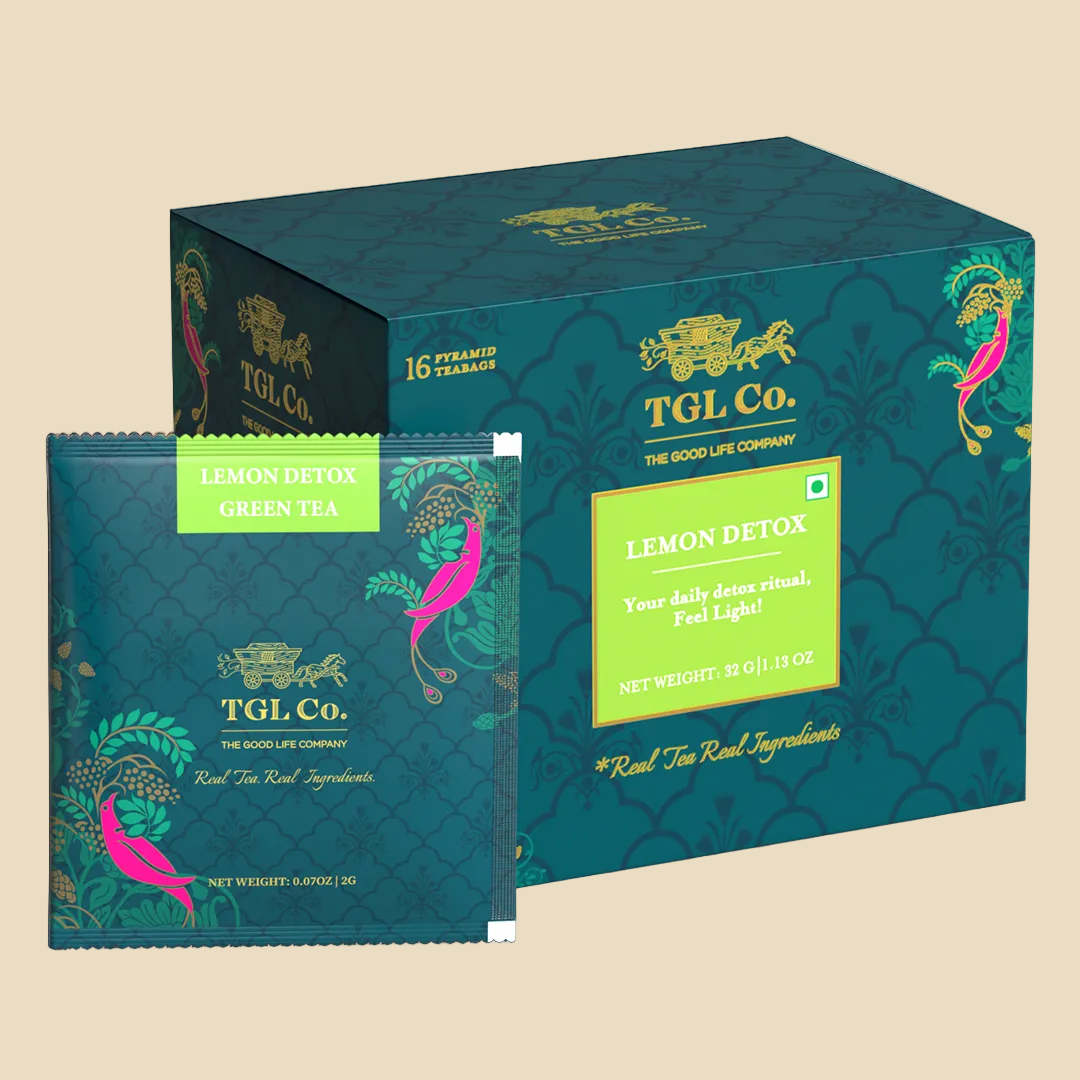 Lemon Detox Green Tea | Pyramid Bags and Loose Tea by TGL Co – The Good ...
