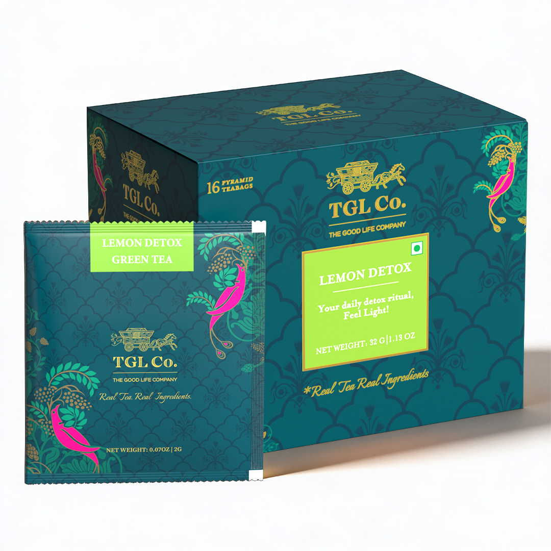 Lemon Detox Green Tea Infusion - Pyramid Bags / Loose