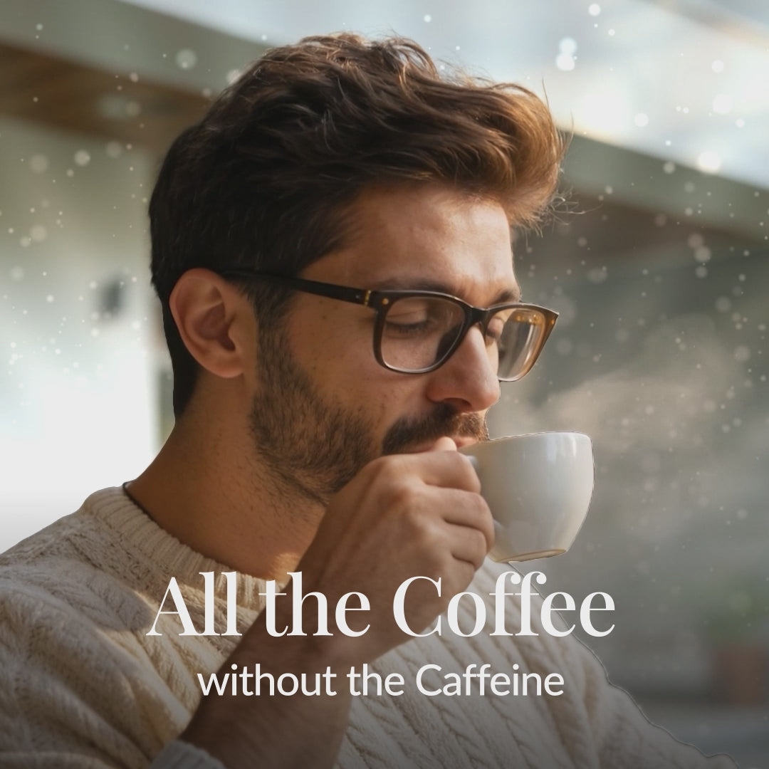 Decaf Instant Coffee - 100% Robusta (No Caffeine)