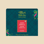 Tangy Hibiscus Tisane Herbal Infusion - Pyramid Bags
