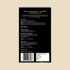 Assorted Instant Coffee (5 Sachets) - 2 Unflavored & 3 Flavored (Sampler Pack)