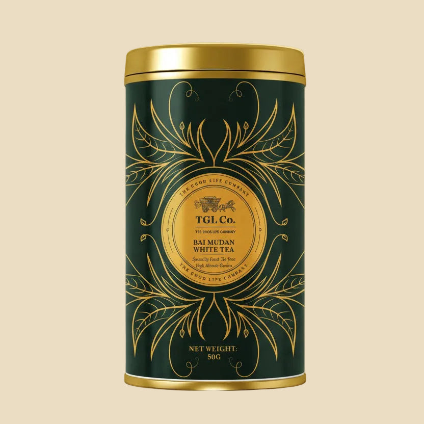 Premium white peony white tea for smooth elegant tea brewing