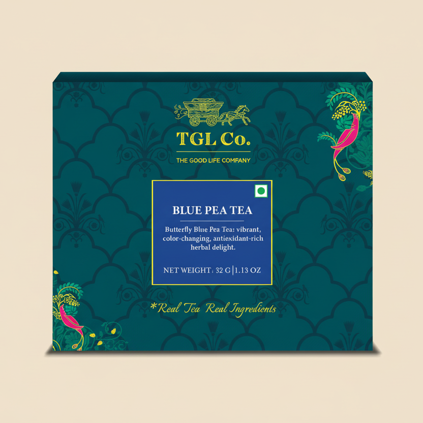 Blue Pea Flower Herbal Infusion - Pyramid Bags / Loose