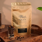 Arabica and Robusta coffee beans blend for balanced coffee brewing