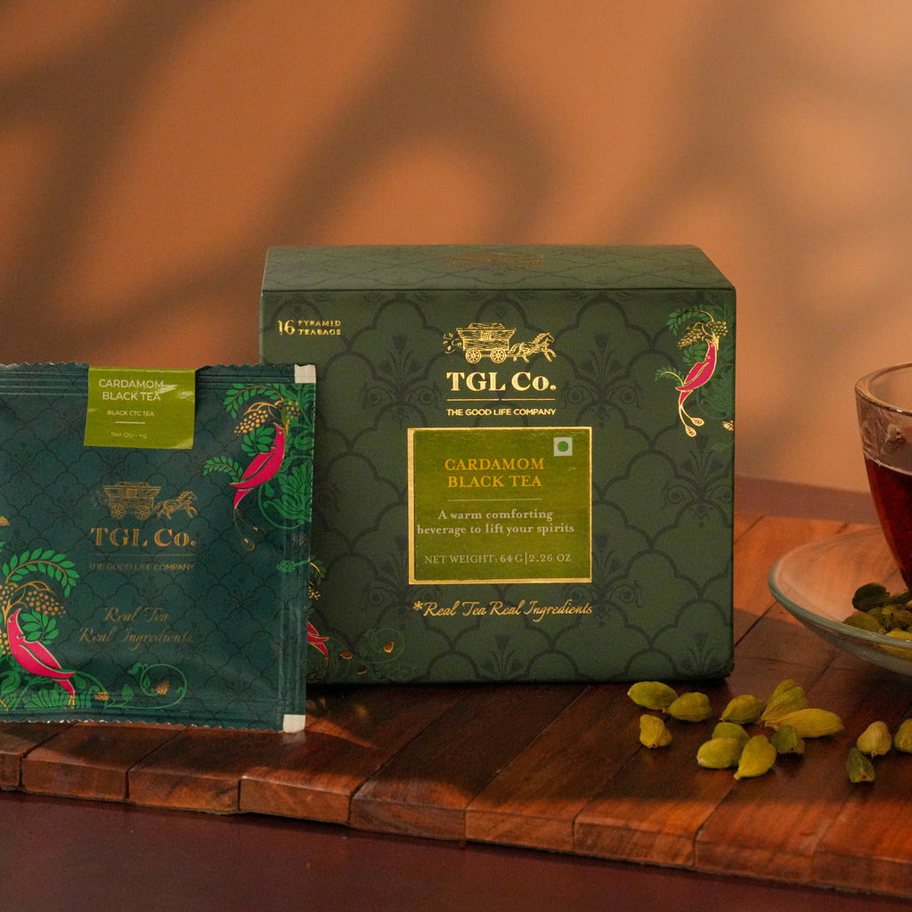 Cardamom black tea with aromatic elaichi spice flavour