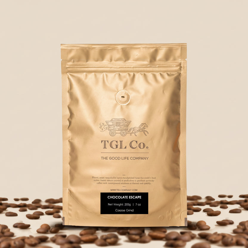 Premium ground coffee powder for French press or drip coffee brewing