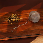 Stainless steel tea infuser strainer for loose leaf tea brewing