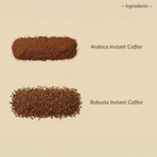 Premium blended instant coffee with rich flavour for daily coffee brewing