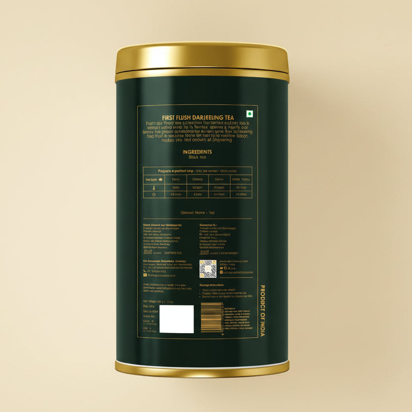 Himalayan first flush Darjeeling tea with light muscatel flavour