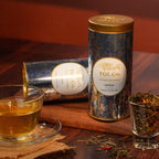 Elegant green tea infusion with subtle floral notes
