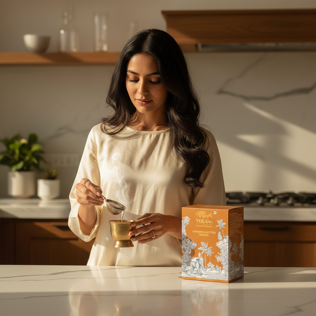Ready to mix adrak chai premix for strong ginger chai