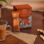 Ginger chai premix with spicy adrak flavour for quick chai