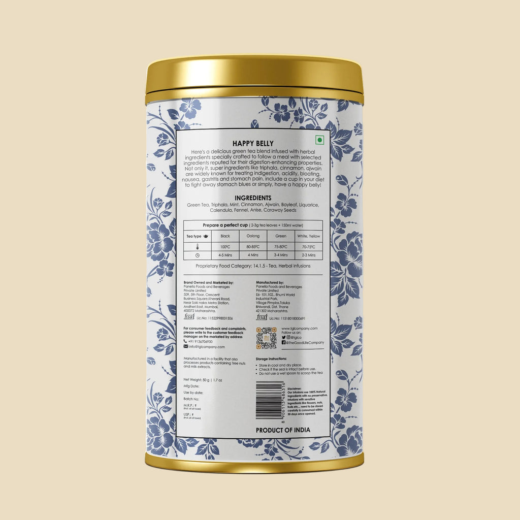 Happy Belly Herbal Infusion - Pyramid Bags / Loose