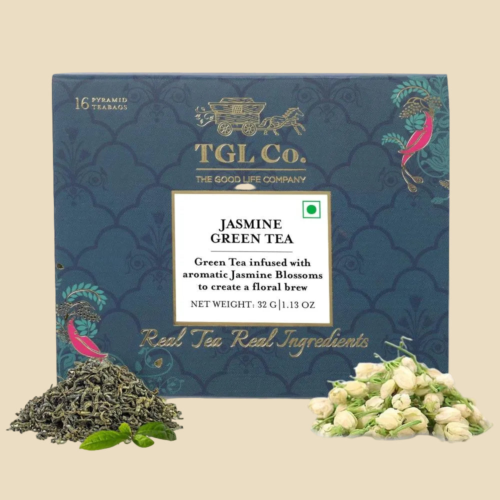 Jasmine Green Tea Infusion - Pyramid Bags / Loose