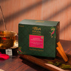 Kashmiri saffron kahwa green tea with aromatic spices and saffron