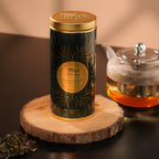 Lavender mint white tea infusion with floral herbal flavour