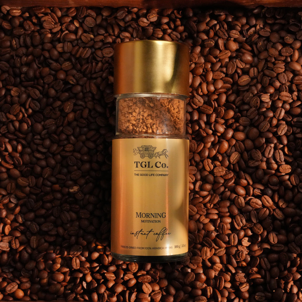 100% Arabica freeze dried instant coffee for smooth rich coffee brewing