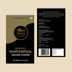 Morning Motivation 100% Arabica Instant Coffee - 5 Sachets - Mini Collection