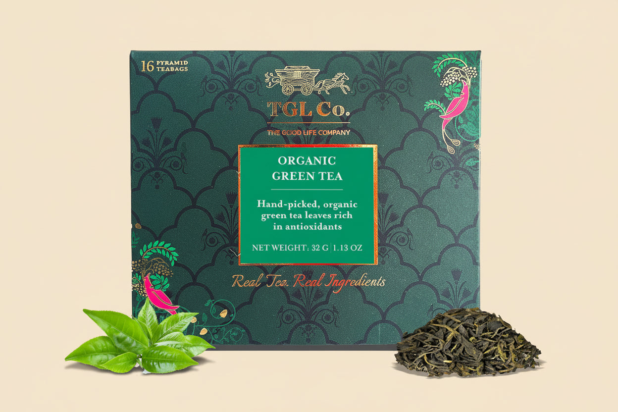 Organic Green Tea - Pyramid Bags / Loose