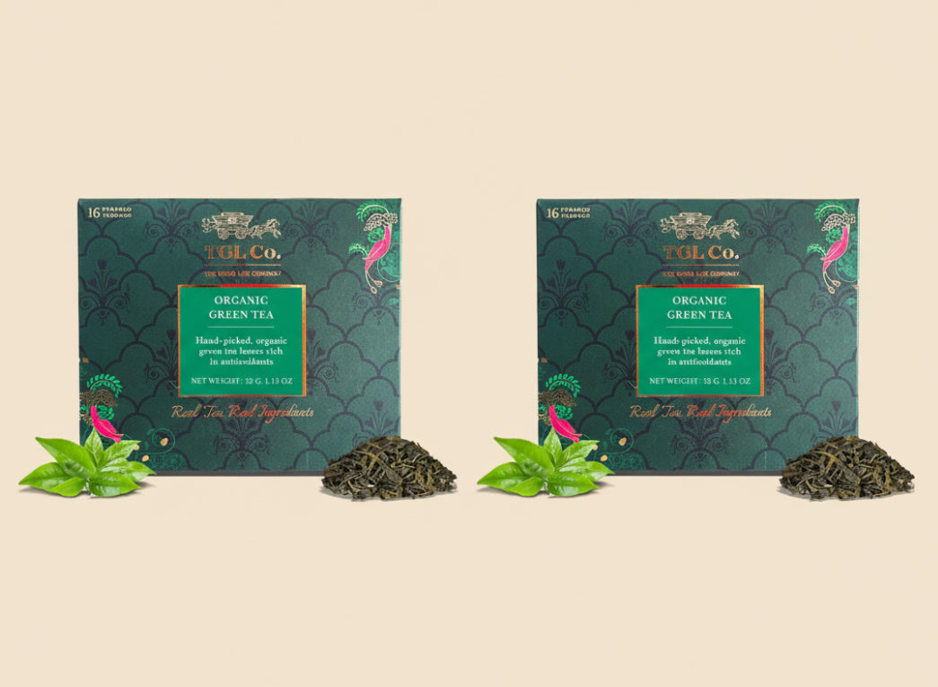 Organic Green Tea - Pyramid Bags / Loose