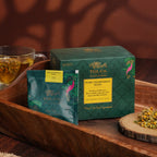 Pure chamomile buds herbal tea bags for relaxation and sleep