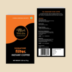 Signature - South Indian Instant Filter Coffee - 5 Sachets (Sampler Pack)