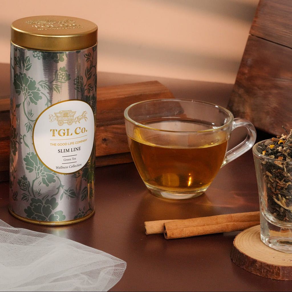 Refreshing detox green tea for daily wellness routine