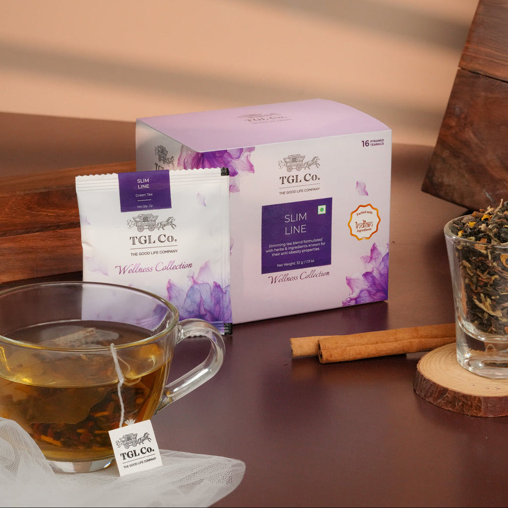 Tgm Tea Slim Line Green Tea | Wellness Tea by TGL Co – The Good Life Company ...