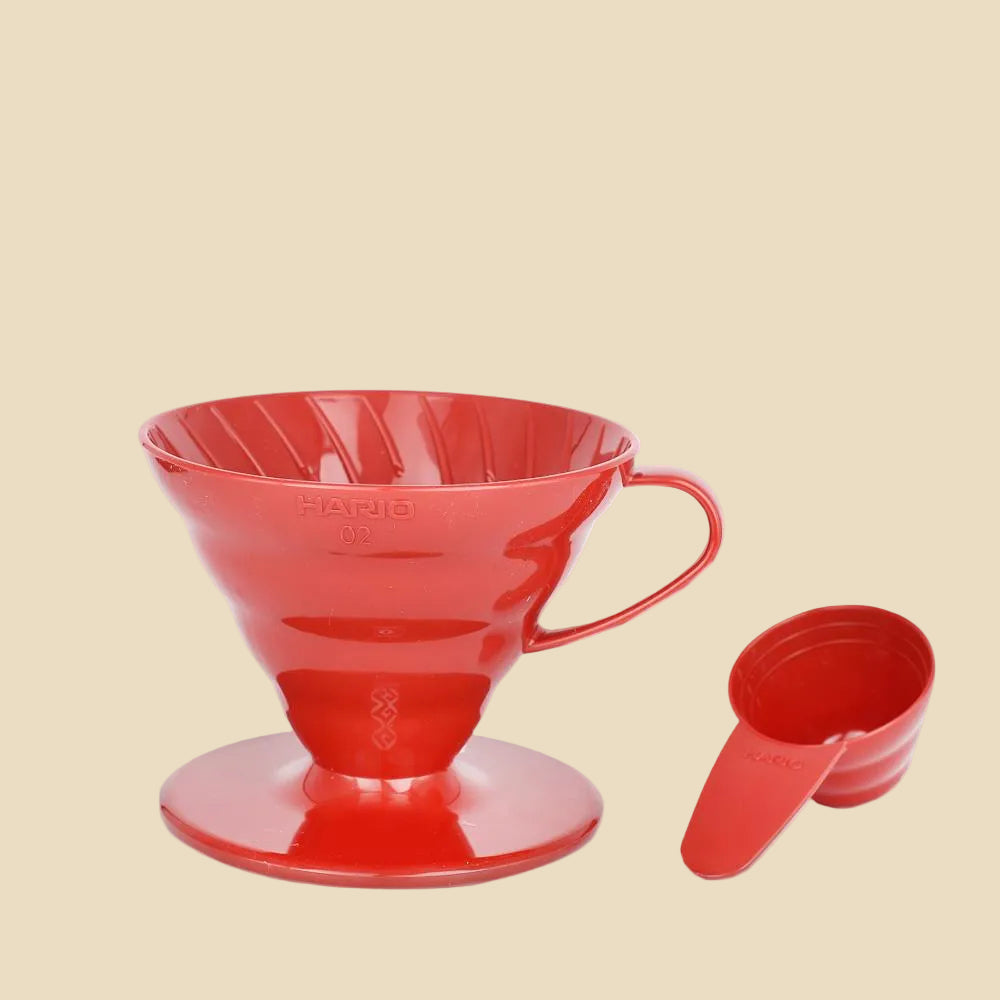 V60 Red Coffee Dripper Size 02