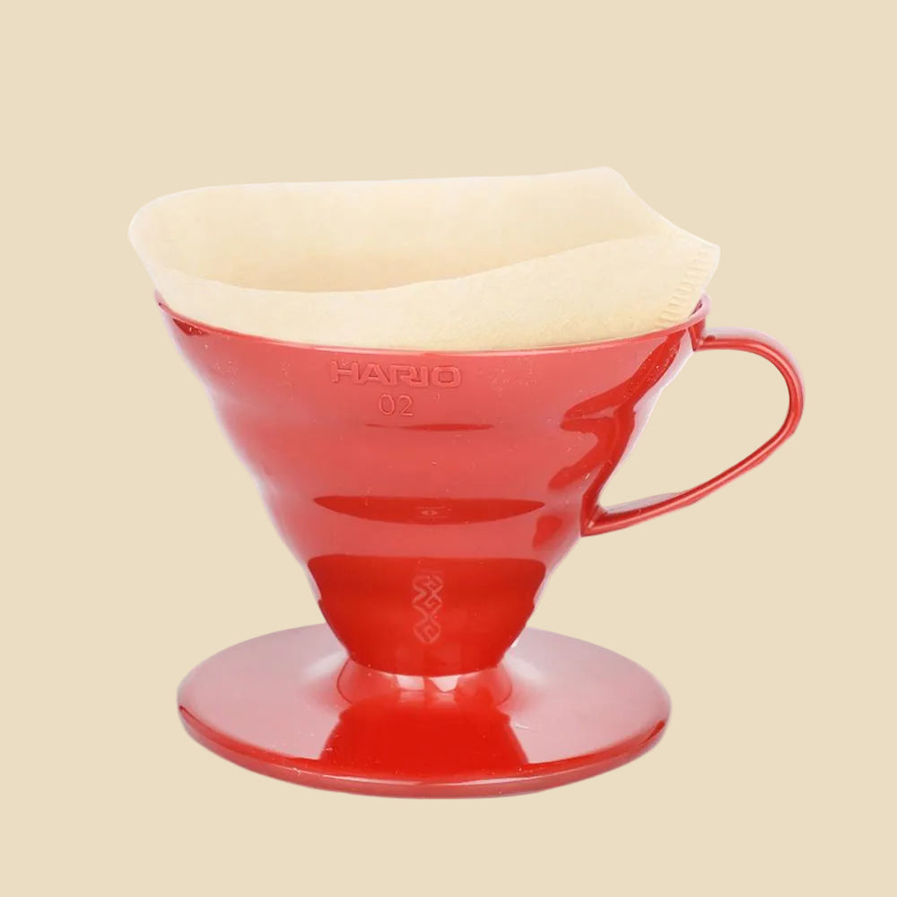 V60 Red Coffee Dripper Size 02