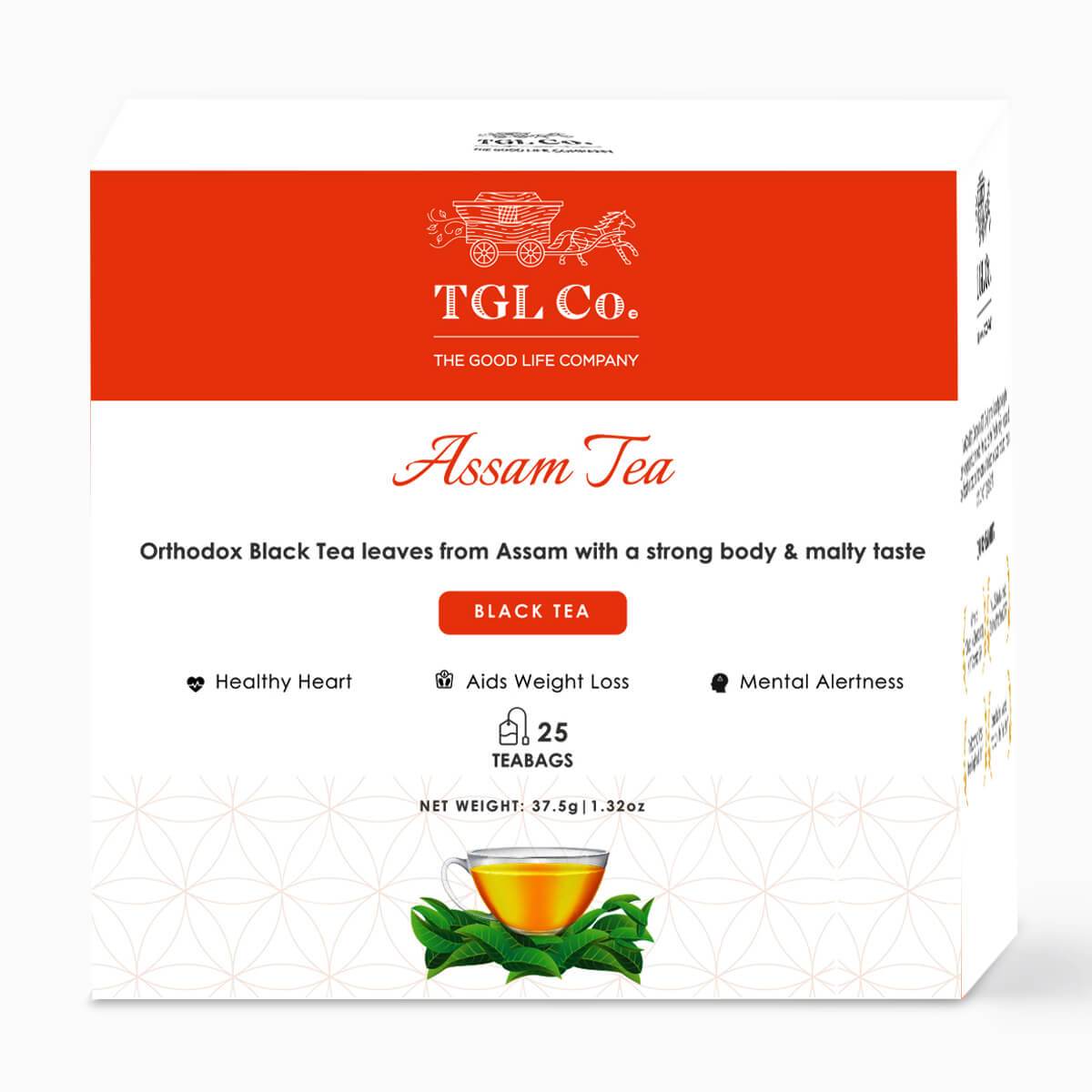 Assam Black Tea - Pack of 25 Tea bags