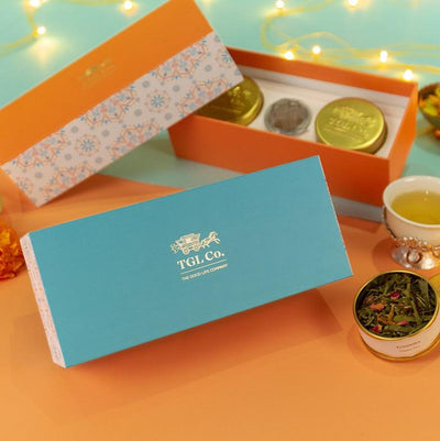 Crafted Celebrations - Assorted Tea Gift Box - Pack of 3