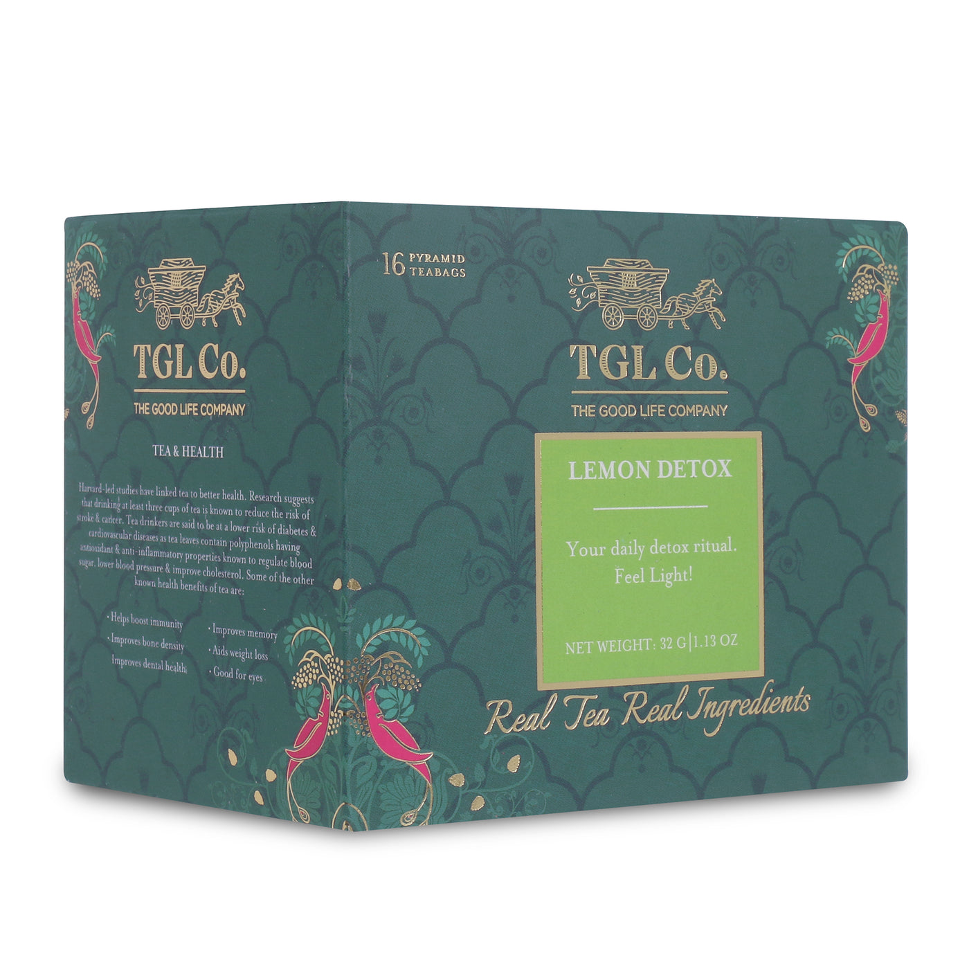 Lemon Detox Green Tea Bags