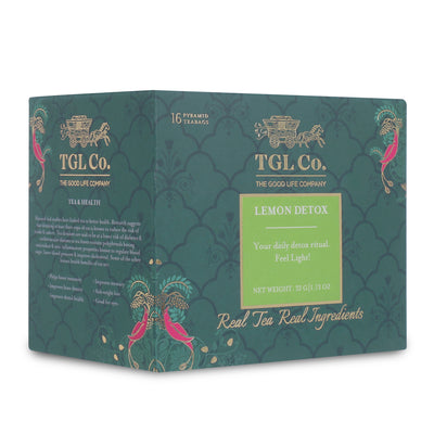 Lemon Detox Green Tea Bags / Loose Tea Leaf