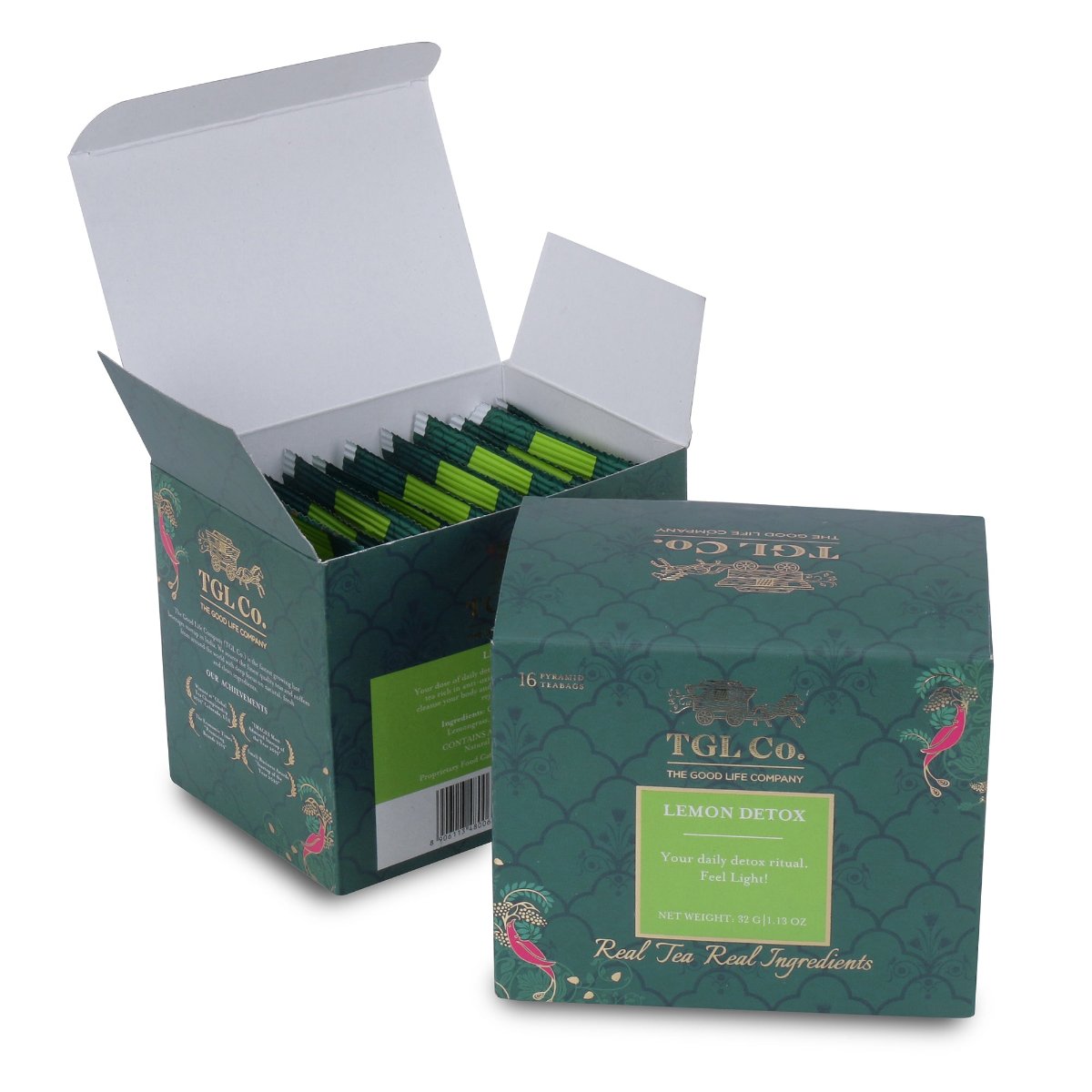 Lemon Detox Green Tea Bags