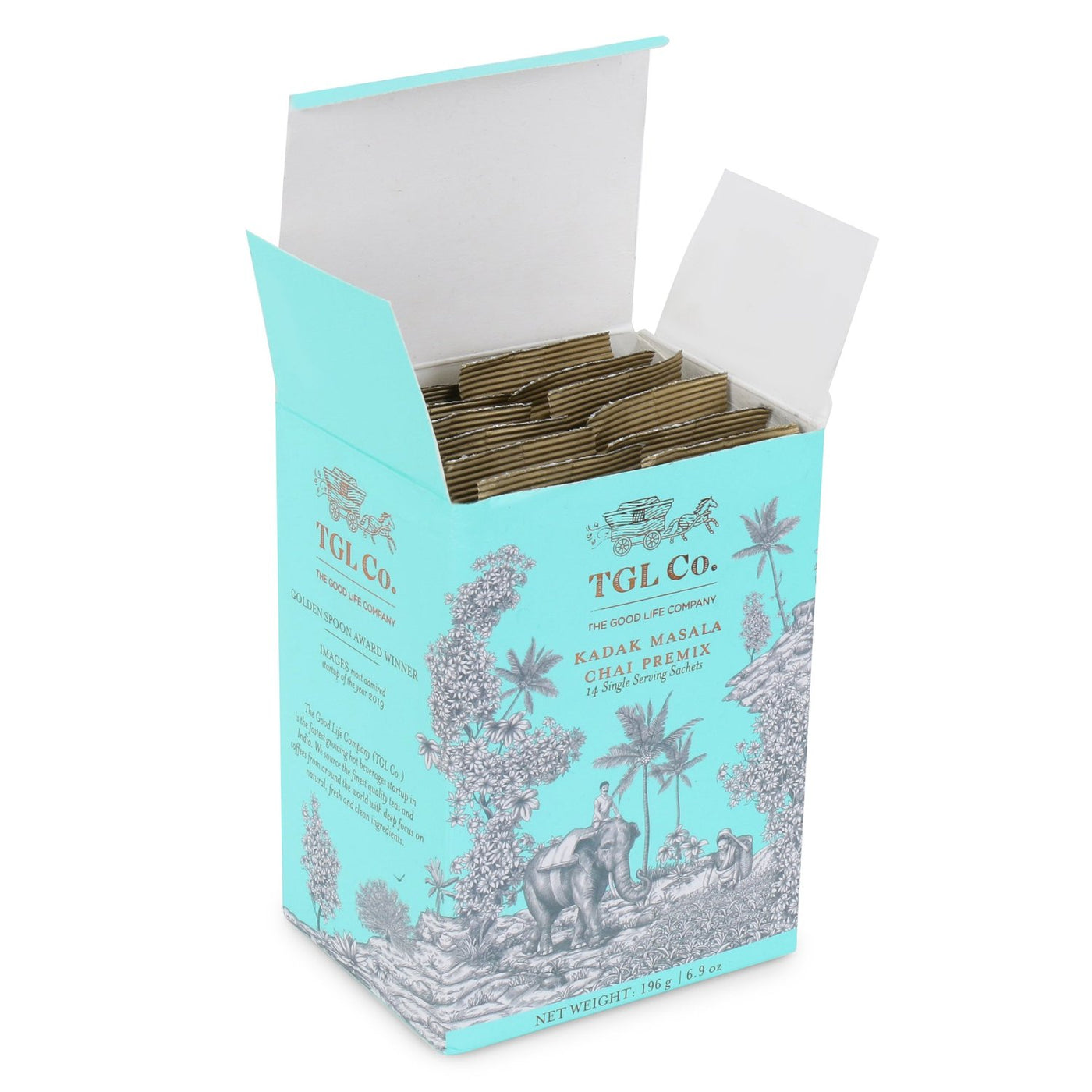 Kadak Masala Chai Premix Sachets - Black Tea