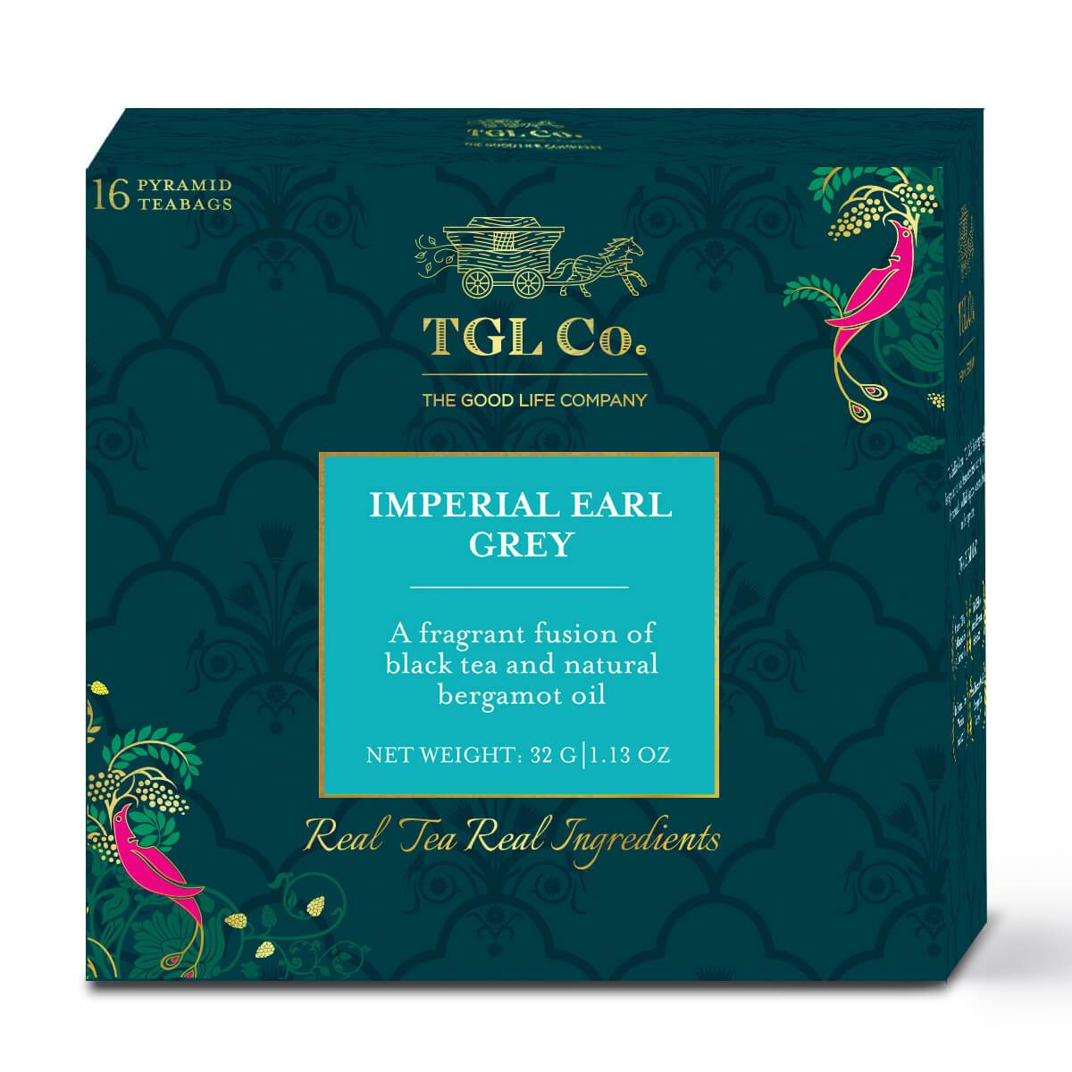 Imperial Earl Grey Black Tea Bags / Loose Tea Leaf