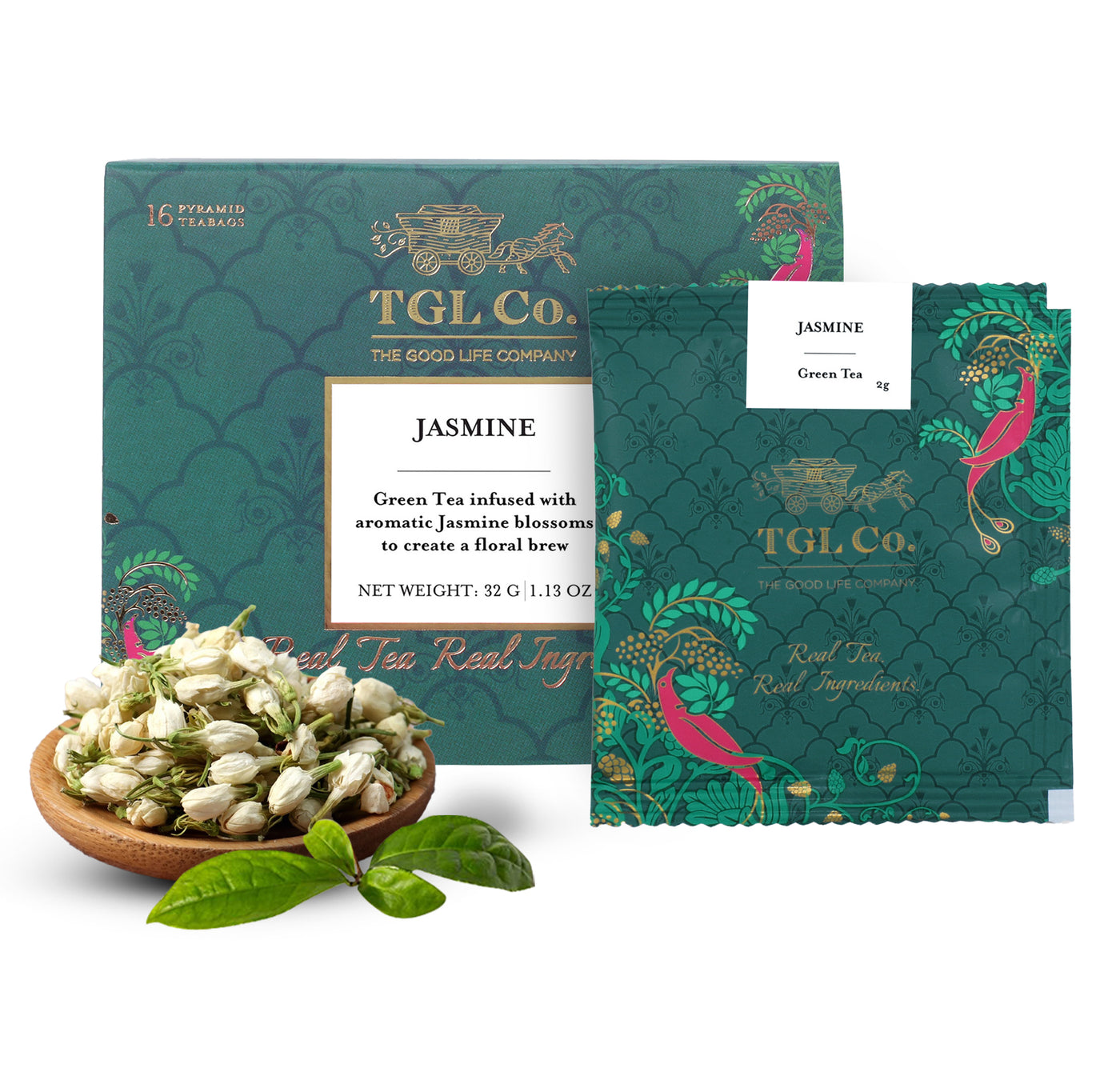 Jasmine Green Tea Bags
