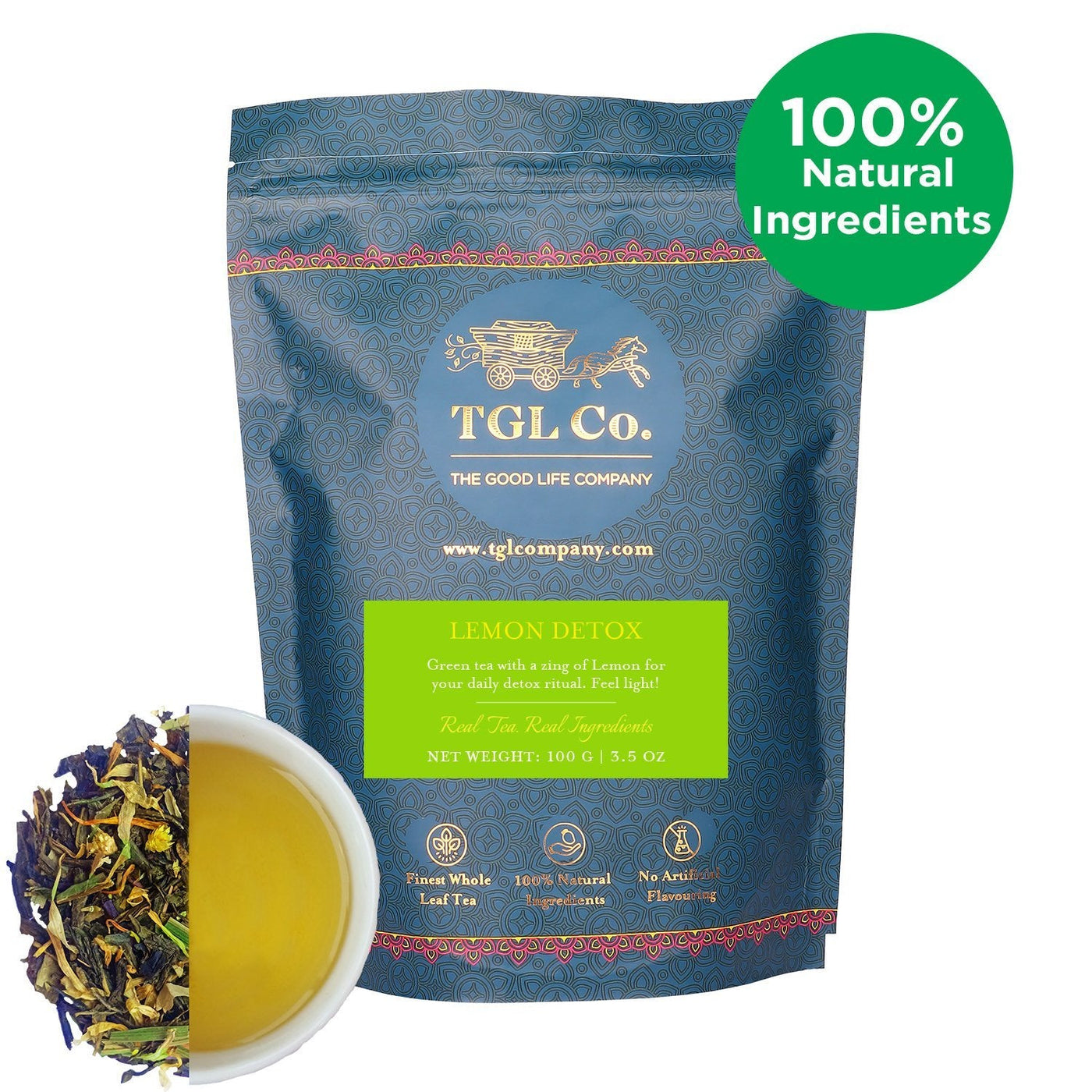 Lemon Detox Green Tea Loose Leaf