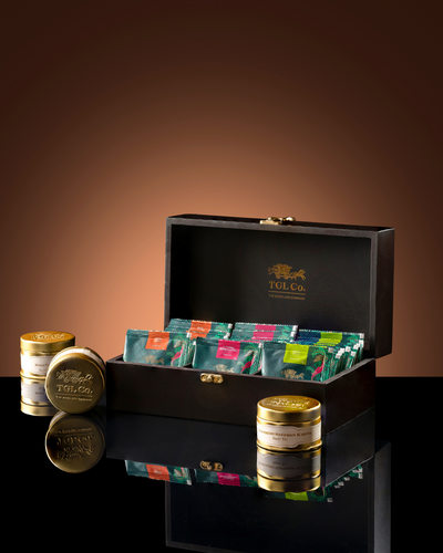 Eternal Elegance - Assorted Tea Gift Box - 30 Sachets (10X3)