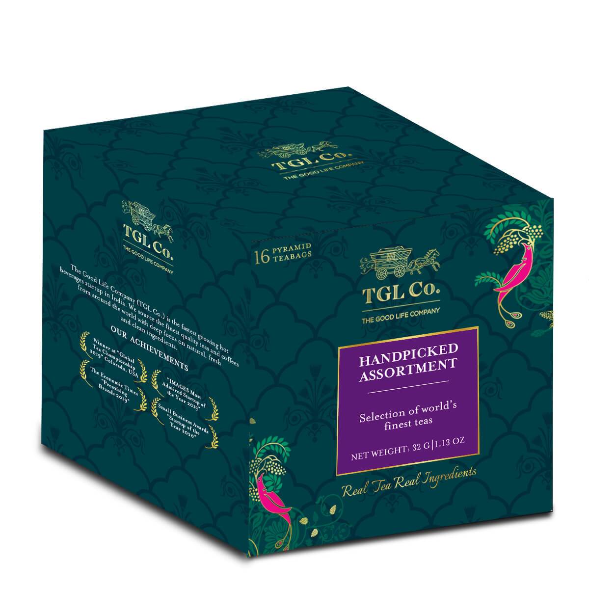 Handpicked Assortments Tea Bags Box - Assorted Tea Bags Box