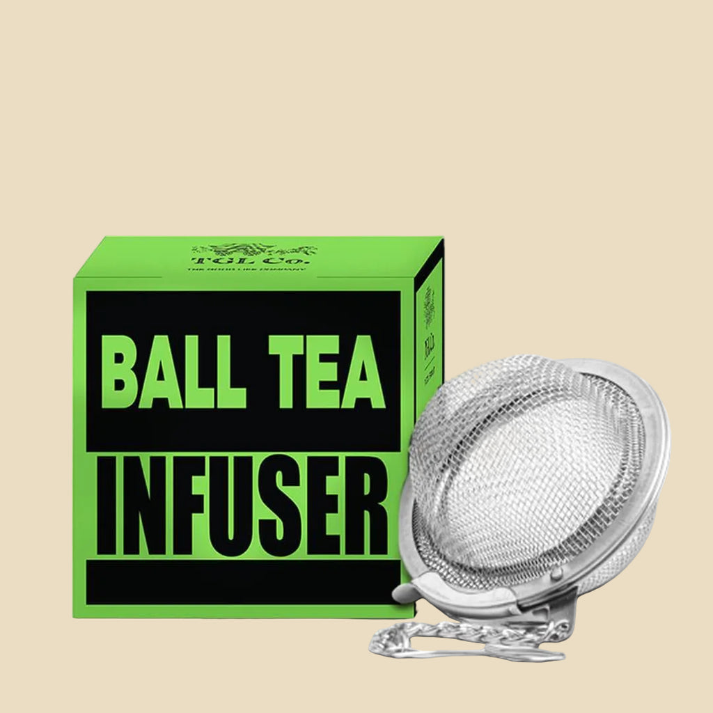 Stainless steel classic ball tea infuser for loose leaf tea brewing